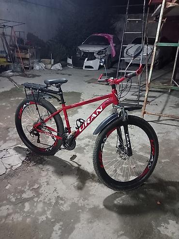 velosiped kameri: 🚲 URAN dağ velosipedi satılır! ✅ 29" təkər ✅ Ön amortizator ✅ Ön və — 2
