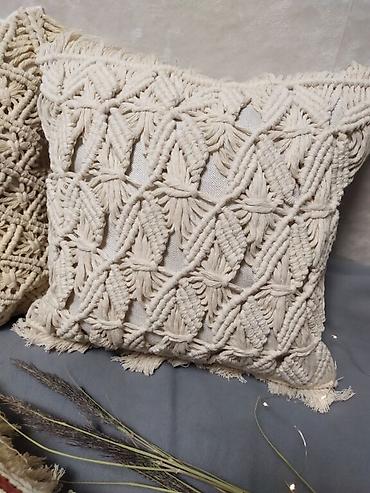 Другой декор и предметы интерьера: Декоративные подушки макраме. Эксклюзивная ручная работа!!!Нить — 6