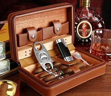 sanduci za pse: COHIBA Humidor / Kutija Set za Putovanje 🚬 Za sve ljubitelje cigara — 1