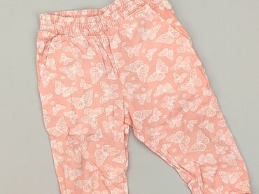 legginsy bawełniane z wysokim stanem: Легінси, H&M, 9-12 міс., стан - Дуже гарний