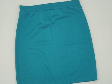 czarne spódnice ołówkowe z wysokim stanem: Skirt, XL (EU 42), condition - Perfect