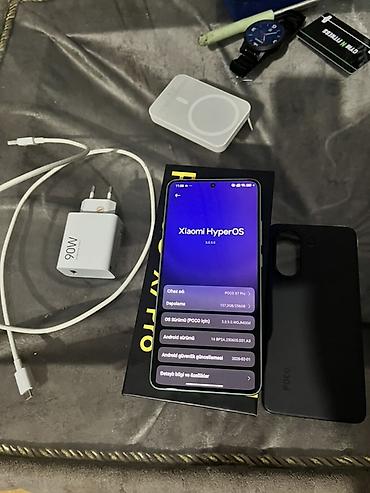 Poco: Poco X7 Pro, 256 GB, rəng - Yaşıl, Barmaq izi, Face ID — 2