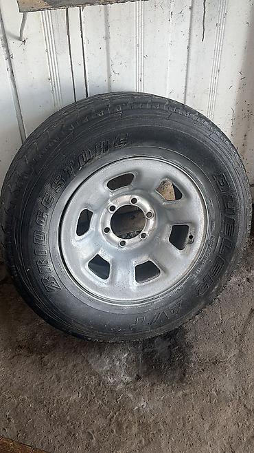 masin ucun telefon tutacaqlari: İşlənmiş Disk təkər Mitsubishi 265 / 70 / R 16, 6 Boltlu — 1