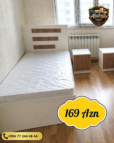 room: Yeni, Təknəfərlik çarpayı, Bazasız, Matras ilə, Siyirməsiz, Azərbaycan — 1