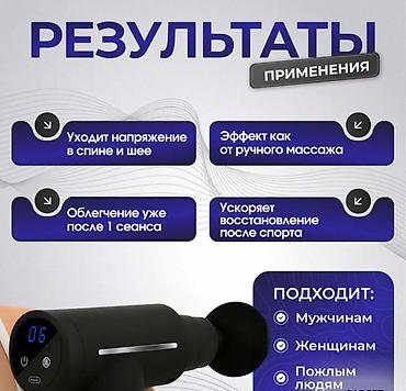 smooth 4: Мышечный массажер MDHL Smart Fascial Gun MD-XY-17 Купить в Бишкеке — — 8