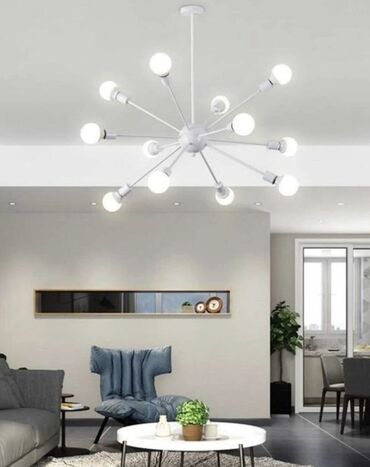 Çilçıraqlar: Çılçıraq, 10 və daha çox lampa, Metal