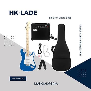 elektro gitara satışı: Hk lade elektron gitara desti — 1