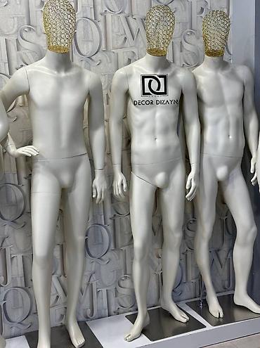 Manekenlər: Kişi, Polyester — 9