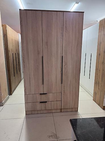 Шкафы для одежды: Шкаф для одежды, Новый, Прямой, ЛДСП — 23