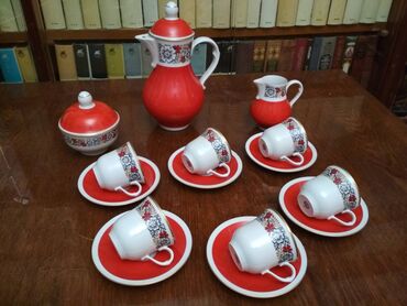 кофе каталина оригинал и подделка: Кофейный набор, цвет - Красный