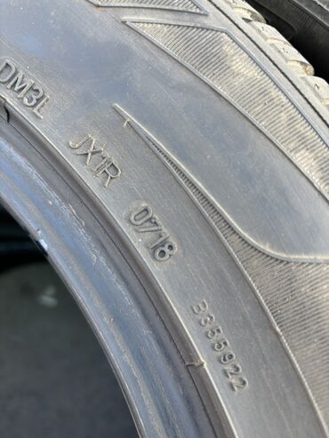 Шины: Шины 235 / 55 / R 18, Зима, Б/у, Комплект, Германия, DUNLOP — 9