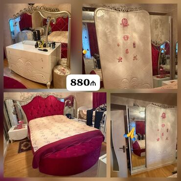 Tumbalar: *880₼ YATAQ mebeli :-TƏCİLİ SATILIR*‼️ Baza yoxdur yaxşı vəziyyətdədir