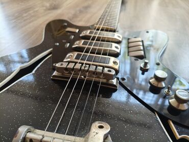 Elektro gitaralar: Elektron gitara, Gibson, 6 sim, İşlənmiş, Ödənişli çatdırılma — 11