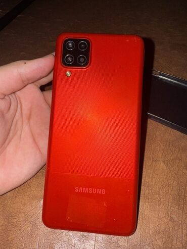 самсун а 52: Samsung Galaxy A12, 128 ГБ, цвет - Красный, 2 SIM