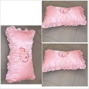 подушки бишкек цена: Подушка вместе с изумительно нежной наволочкой - вышивка, размер