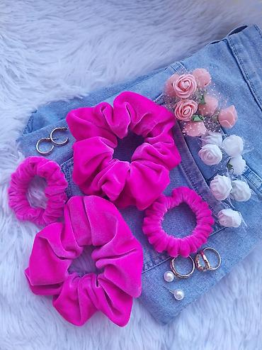 Aksesoari za kosu: Set aksesoara za kosu, Handmade, bоја - Roze — 7