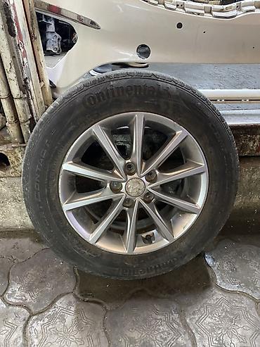r18 monoblock: Литой автомобильный диск с шиной Continental - Диск: легкосплавный — 1