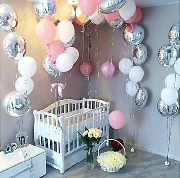 Воздушные шары и принадлежности: Гелевые шары Выписка из роддома День рождения, Юбилей У нас есть — 20