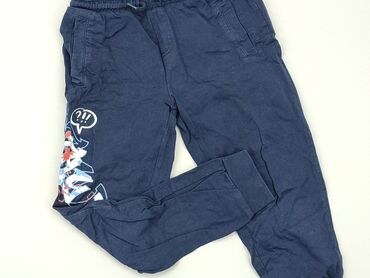 sinsay spodnie dresowe chłopięce: Sweatpants, Little kids, 8 years, 128, condition - Good