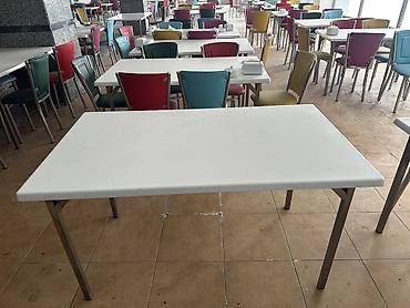 Verzalit üstlü masa istehsal Türkiyə. - Ölçü: 160×70 sm. - lalafo.az -da Verzalit üstlü masa istehsal Türkiyə. - Ölçü: 160×70 sm. -