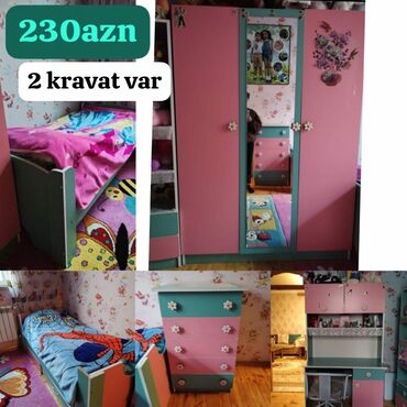 yumurta gence: Qız üçün, İşlənmiş, Təknəfərlik çarpayı, Yazı masası, Dolab, Termo