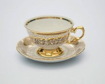 Nahar dəstləri və servizlər: Nahar dəsti, rəng - Qızılı — 18