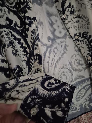 Kişi geyimləri: Polo köynək, Zara, S, rəng - Ağ — 5