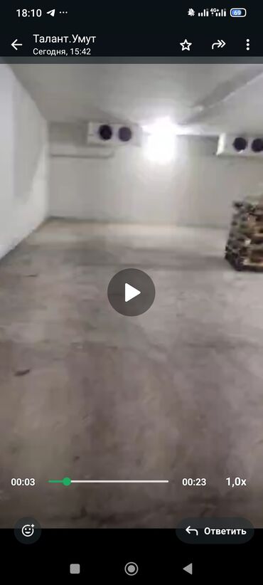 Холодильная/морозильная камера промышленного назначения. - Просторное