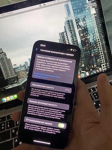 Apple iPhone: IPhone 13 Pro, 77 % — 4