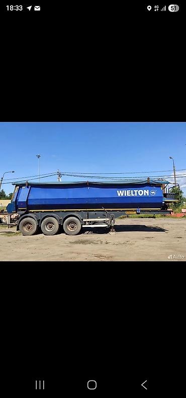 экокожа рулон: Прицеп, Wielton, Самосвал, Б/у — 2