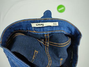 high waist: Sinsay, Jeansy damskie, rozmiar S — 4