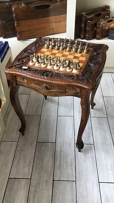 Нарды: Нарды с художественной резьбой - Эксклюзивные резные нарды с богатым — 16