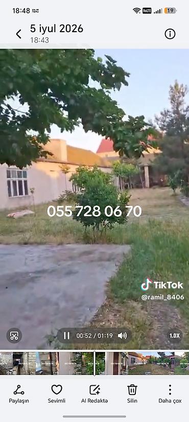 balaxani ev: Ferma və həyət evi 16sot torpaq 2otaqlı ev — 4