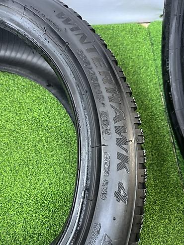 чёрные зимние: Шины 225 / 45 / R 18, Зима, Б/у, Пара, Легковые, Франция, FIRESTONE — 4