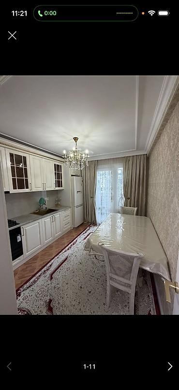 4 бөлмө, 86 м², Ак-Кеме Элитка, 2 кабат, Жаңы ремонт