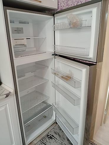 ucuz soyuducular: LG iki kameralı soyuducu, üstdə dondurucu - Model: LG GN-B502PLGB — 2
