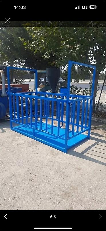 Digər kənd təssərüfat avadanlığı: Canlı inək, at, qoyun, keçi və digər heyvanların çəkisi üçün xüsusi — 7