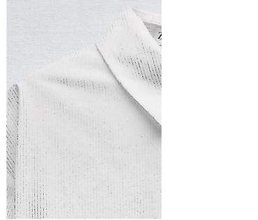 Рубашки: Zara оригинал. Белые х/б женские рубашки свободного кроя оверсайз с — 5