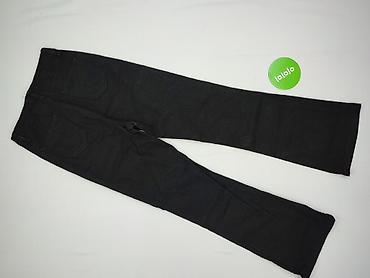 szerokie spodnie pull: Spodnie materiałowe damskie, rozmiar M — 3