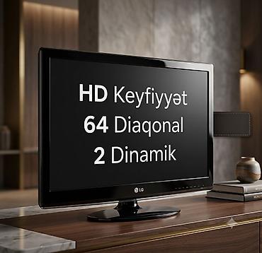 Televizorlar: İşlənmiş Televizor LG LED ekran 64" HD (1366x768), Ünvandan götürmə — 1