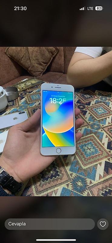iphone s6 plus: IPhone 8 Plus, Qızılı, Simsiz şarj — 2