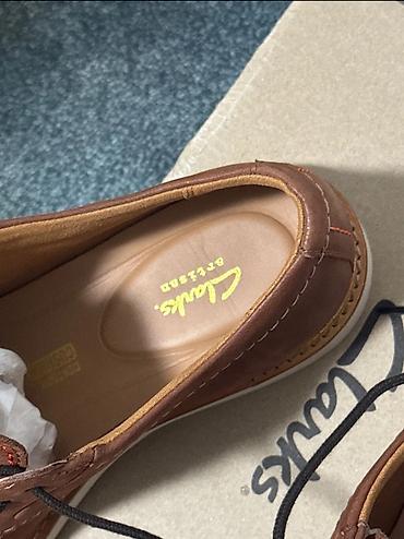clarks обувь: Мужские туфли, 42, Clarks, Новый, цвет - Коричневый — 4