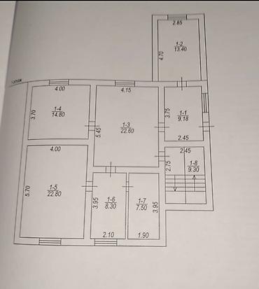 Долгосрочная аренда домов: 192 м², 8 комнат, Подвал, погреб — 13