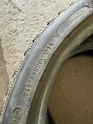 mishlen: Шины 245 / 35 / R 20, Зима, Б/у, Пара, Легковые, Германия, Michelin — 5