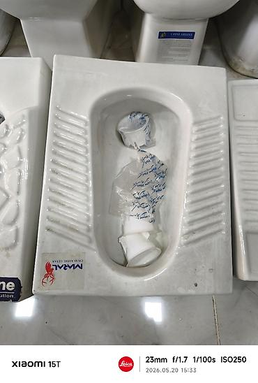 Unitazlar: Mərmər brendi skvoş tualet (türkbəci) – keramik/sanfarfor poduşka — 1