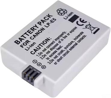 Фото и видеокамеры: Canon LP-E5 Canon LP-E5 batareyasi Aşağıdakı modellərə uyğundur — 1