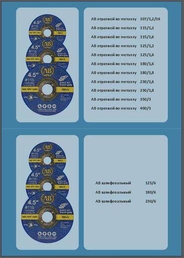 сантехника материалы: Отрезные, шлифовальные диски от ТехноБилд Плюс – качество, проверенное