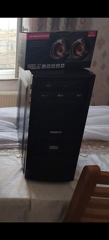 dvd manitor: Masaüstü kompüter sistemi – Gigabyte qutusunda sistem bloku + USB — 1