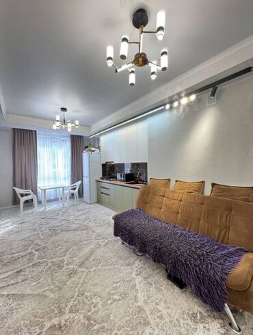 сдается 2 комнатная квартира город ош: 2 комнаты, 55 м², Элитка, 8 этаж, Евроремонт