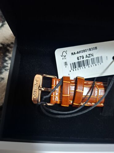 Qol saatları: Yeni, Qol saatı, Orient, rəng - Qızılı — 10